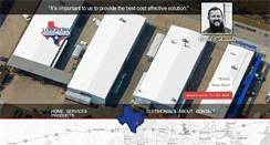 Desktop Screenshot of longhornroofinghouston.com